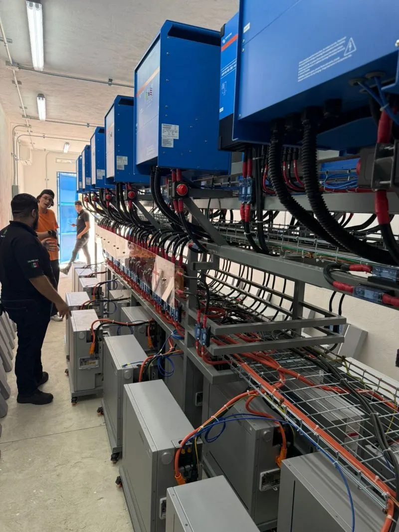 Фінальний вигляд інсталяції solar-plus-storage для очисної станції